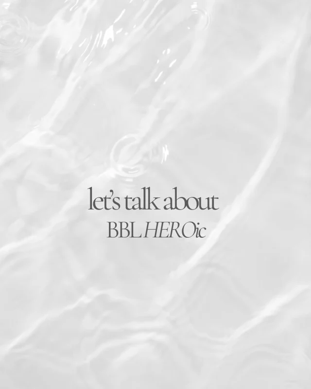 ✨ Let’s talk about BBL HEROic – the next generation of skin rejuvenation.
Think of it as BBL… but smarter, faster, and more powerful. 

-Fades sun damage & redness
-Smooths texture & boosts collagen
-Comfortable with little to no downtime

Book your complimentary consultation today and we can’t wait to make your skin dreams become a reality!