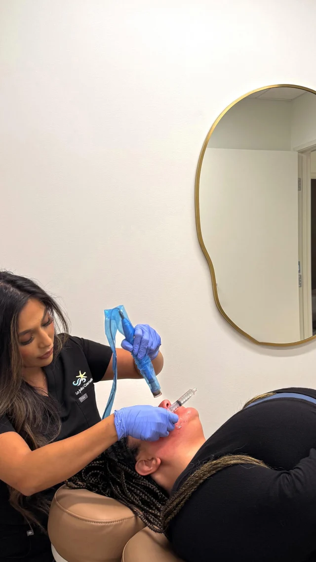 ✨ Regenerative care, redefined ✨

Nurse Justyne is performing a PDGF treatment using ariessence pure PDGF+—a breakthrough in skin rejuvenation.

This pharmaceutical-grade formula uses recombinant technology to deliver pure, sterile, potent platelet-derived growth factor (PDGF) combined with hyaluronic acid—no human components, just science harnessing the body’s own regenerative power.

When paired with treatments like microneedling, RF microneedling, lasers, or peels, it helps:
✔️ Enhance results
✔️ Speed recovery
✔️ Create clearer, healthier, more youthful-looking skin

Ready to take your skin to the next-level in regenerative care? Give us a call at our Temecula office today!

#ljcms #ljc #sandiegomedspa #lajollacosmetics #medspa