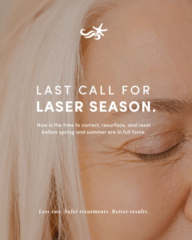 March is one of the best times to start laser treatments. 🌤️

With the sun still a little softer and more time spent indoors, your skin has the ideal conditions to correct pigment, smooth texture, and truly reset.

Laser treatments can be done year round with proper care, but this season gives your skin a head start before summer arrives.

Let’s plan your skin reset before the sunshine is in full force. Book your consultation today. ✨🤍