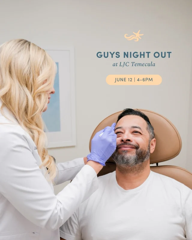This one’s for the guys. 🍻 

Join us June 12 from 4–6 PM in Temecula for brewery tastings, live cigar rolling, barber touch-ups, sliders, and a live male Botox demo. Good vibes, no pressure. 

✨ Exclusive event-only offers available. Tag your crew and grab your spot today!